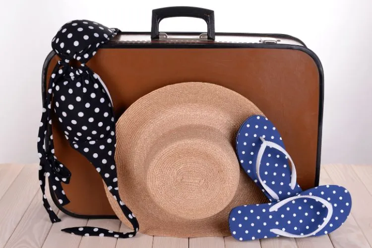 Une valise pour les vacances