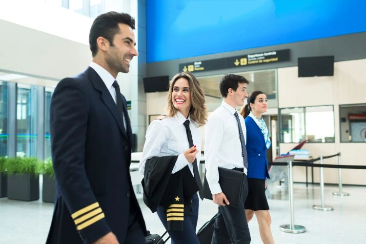 Employés d'une compagnie aérienne fessant souvent des vols Paris-Seychelles