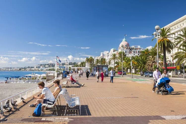 Promenade des Anglais à Nice