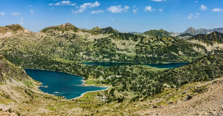 Vue sur le massif du Neouvielle