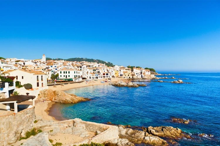 Belle vue sur la Costa brave