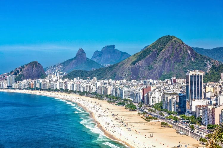 Copacabana au Brésil