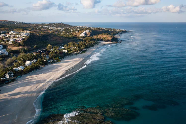 Plage de Boucan Canoe sur l'île de La Réunion