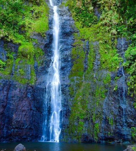 Trois cascades de Faarumaimais Tahiti