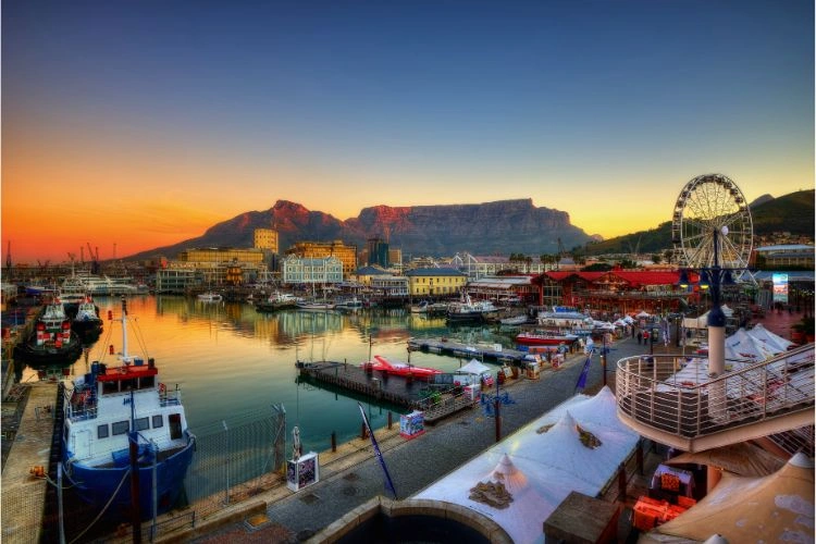 Cap dans le sud de l’Afrique du Sud