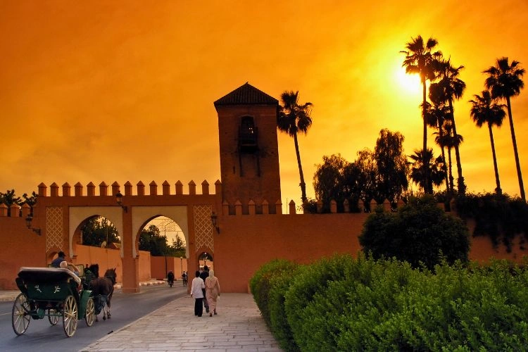 Marrakech au Maroc