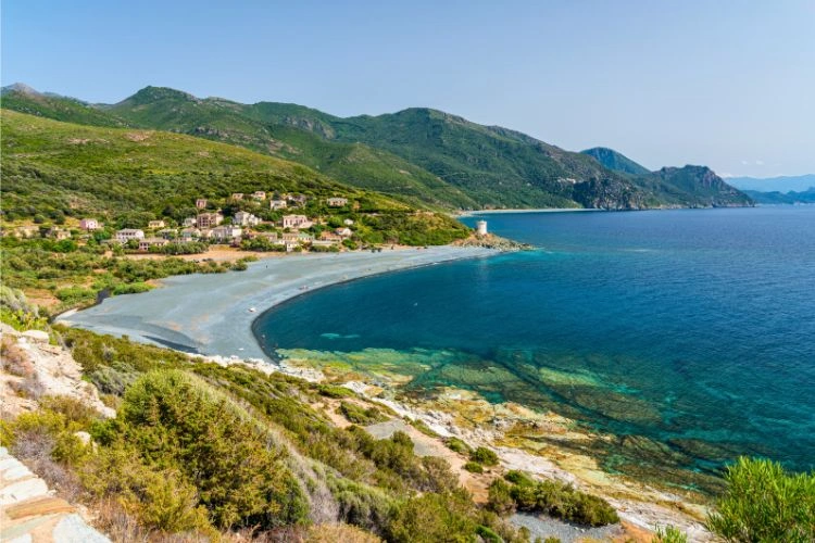 Plage d'Albo en Corse