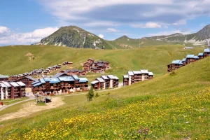 Station de La Plagne en été