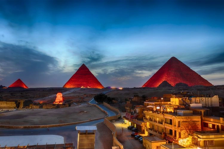 Belle vue sur le caire