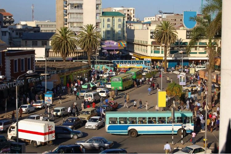 Centre ville de Nairobi