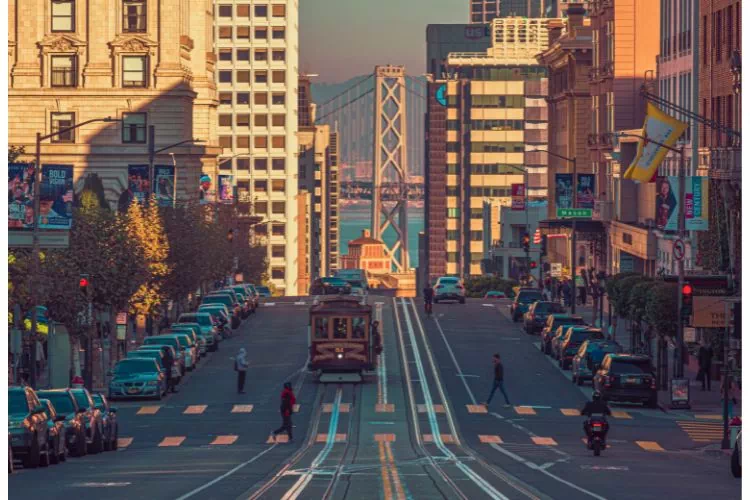 Rue à San Francisco