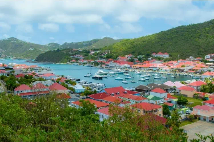 Vu sur Saint-Barthélemy