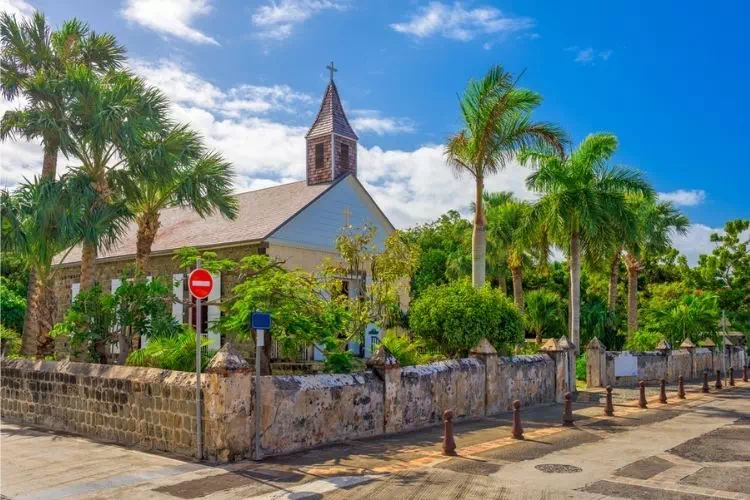 Eglise à Saint-Barthélemy