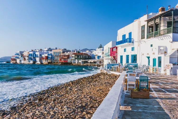 Côte sur Mykonos