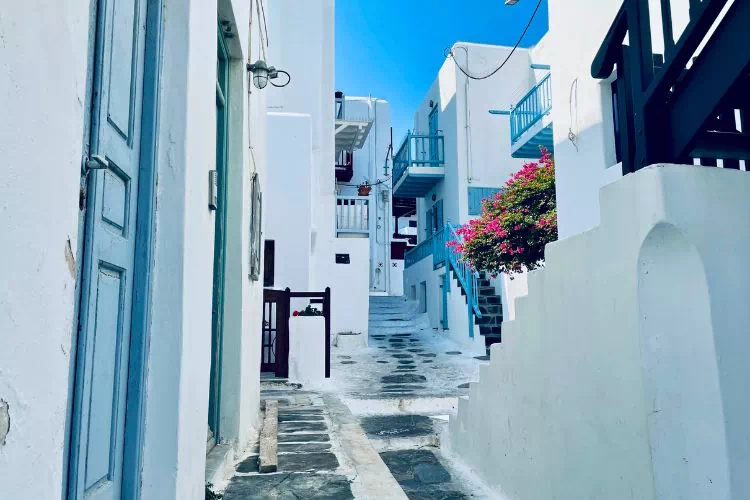 Ruelle à Mykonos
