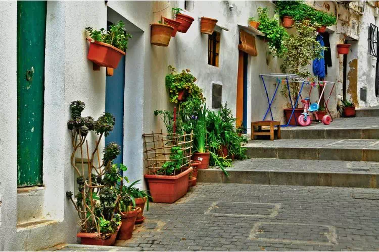 Ruelle à Ibiza